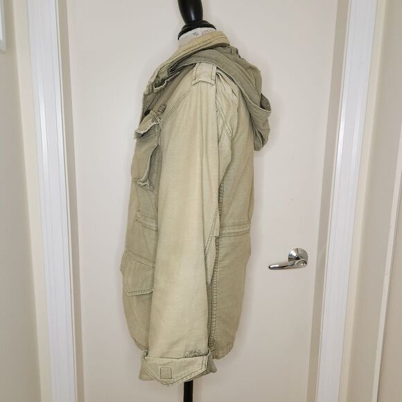 OBEY Vintage Green Cargo Jacket - Picture 2 of 16